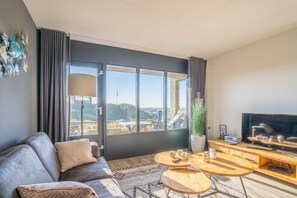 Apartment | Living room - 4-person Apartment With Island-sea View (De Koog)