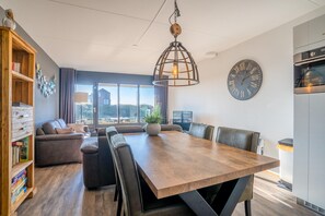 Apartment | Living room - 4-person Apartment With Island-sea View (De Koog)