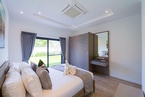 別墅, 3 間臥室, 私人泳池, 花園景 | 客房景觀