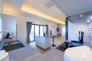 Villa, 3 Bedrooms, Private Pool, Garden View | Private kitchen | Toaster - New Modern 3 Bedroom Villa MB35 (Hua Hin)