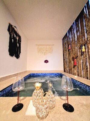 Spa - Charming 1-bedroom apartment in lovely Tulum with fitness room, AC (Tulum)