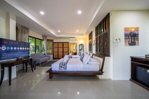Premium bedding, in-room safe, desk, laptop workspace - Chaweng Bay View Resort by Smith & Appy (Koh Samui)
