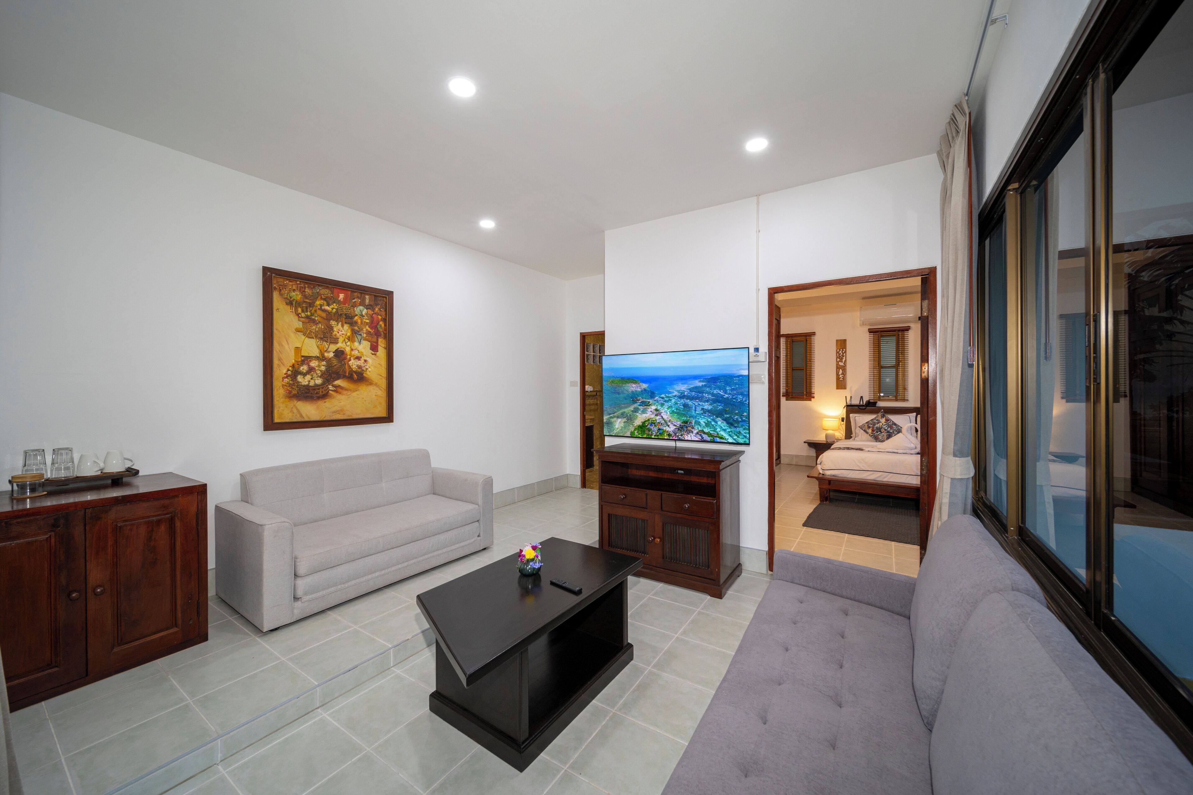 Área de sala de estar