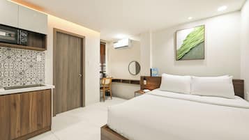 Estudio superior | Minibar, insonorización, tabla de planchar con plancha y wifi gratis