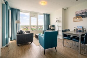 Apartment | Living room - 2 Person Apartment With Island View (De Koog)