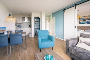 Living room - 2 Person Apartment With Island View (De Koog)