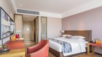 Superior-enkeltværelse | Skrivebord, arbejdsområde til bærbare computere, gratis Wi-Fi