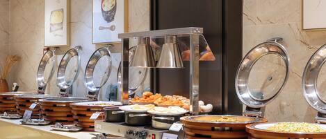 Gratis frukostbuffé varje dag