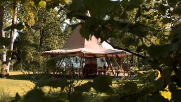 Huis | Terrein van de accommodatie