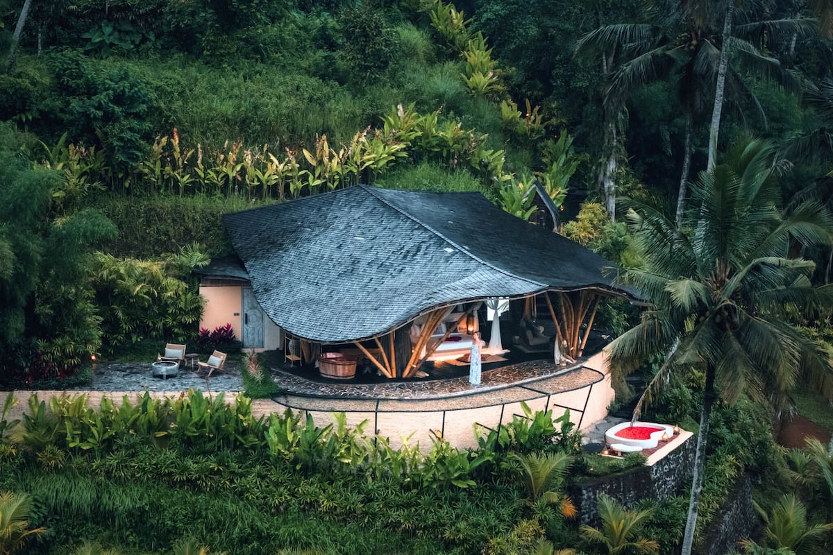 Santai Bamboo house | Seprai katun Mesir, seprai premium, brankas, dan setrika/meja setrika