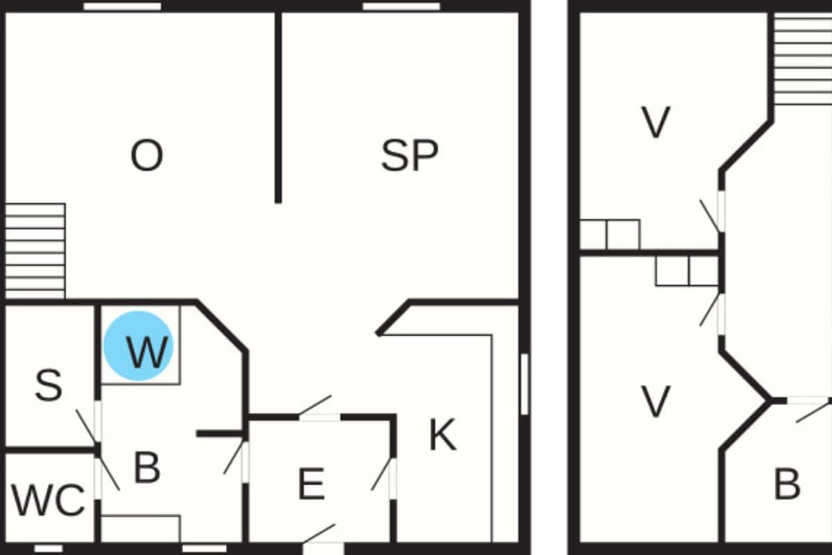 Romantic House, 5 Bedrooms | Floor plan
