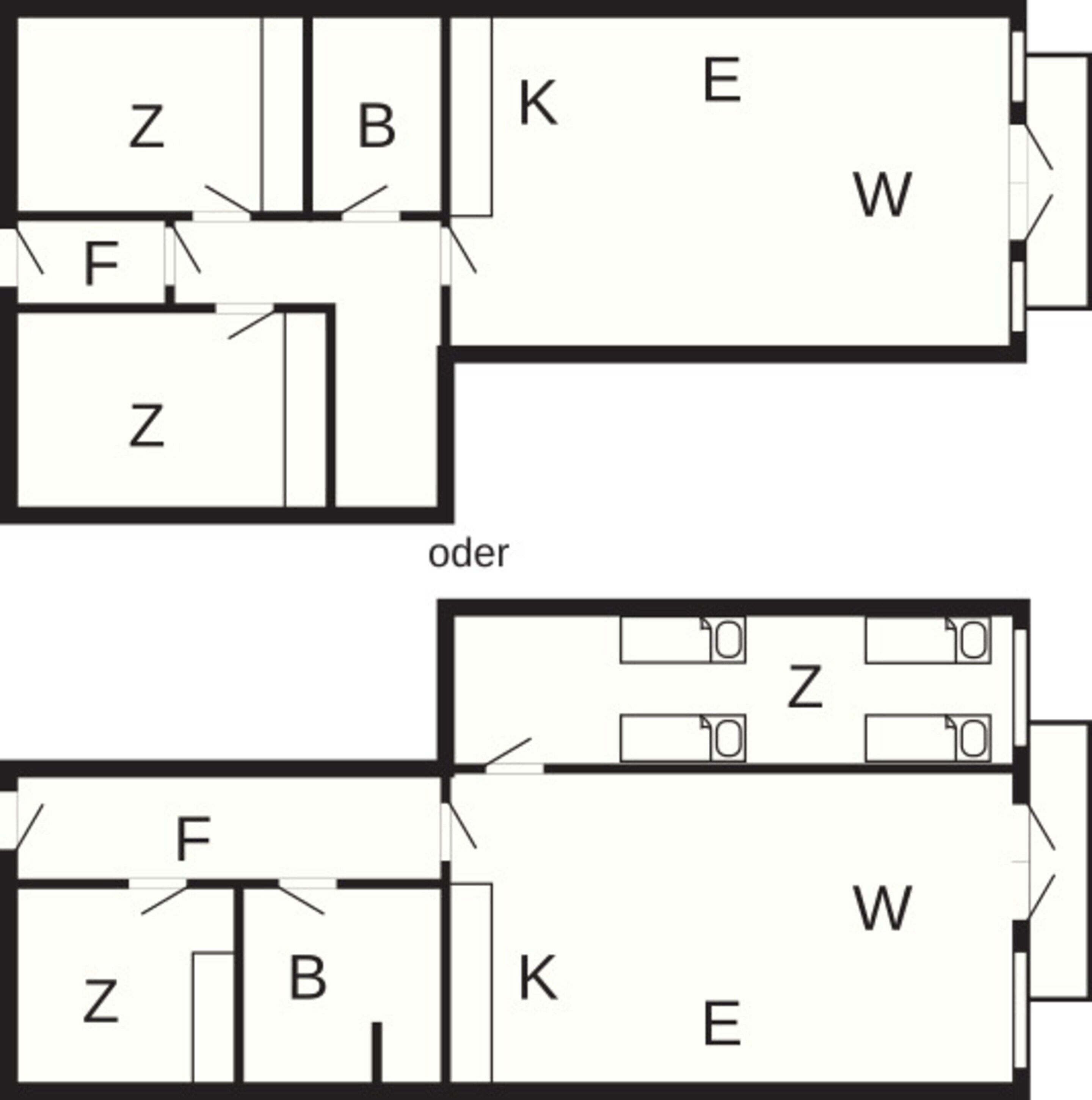 Luxury-Apartment, 3 Schlafzimmer | Grundriss