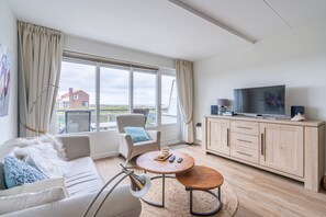 Apartment | Living room - 4-person Apartment With Island-sea View (De Koog)