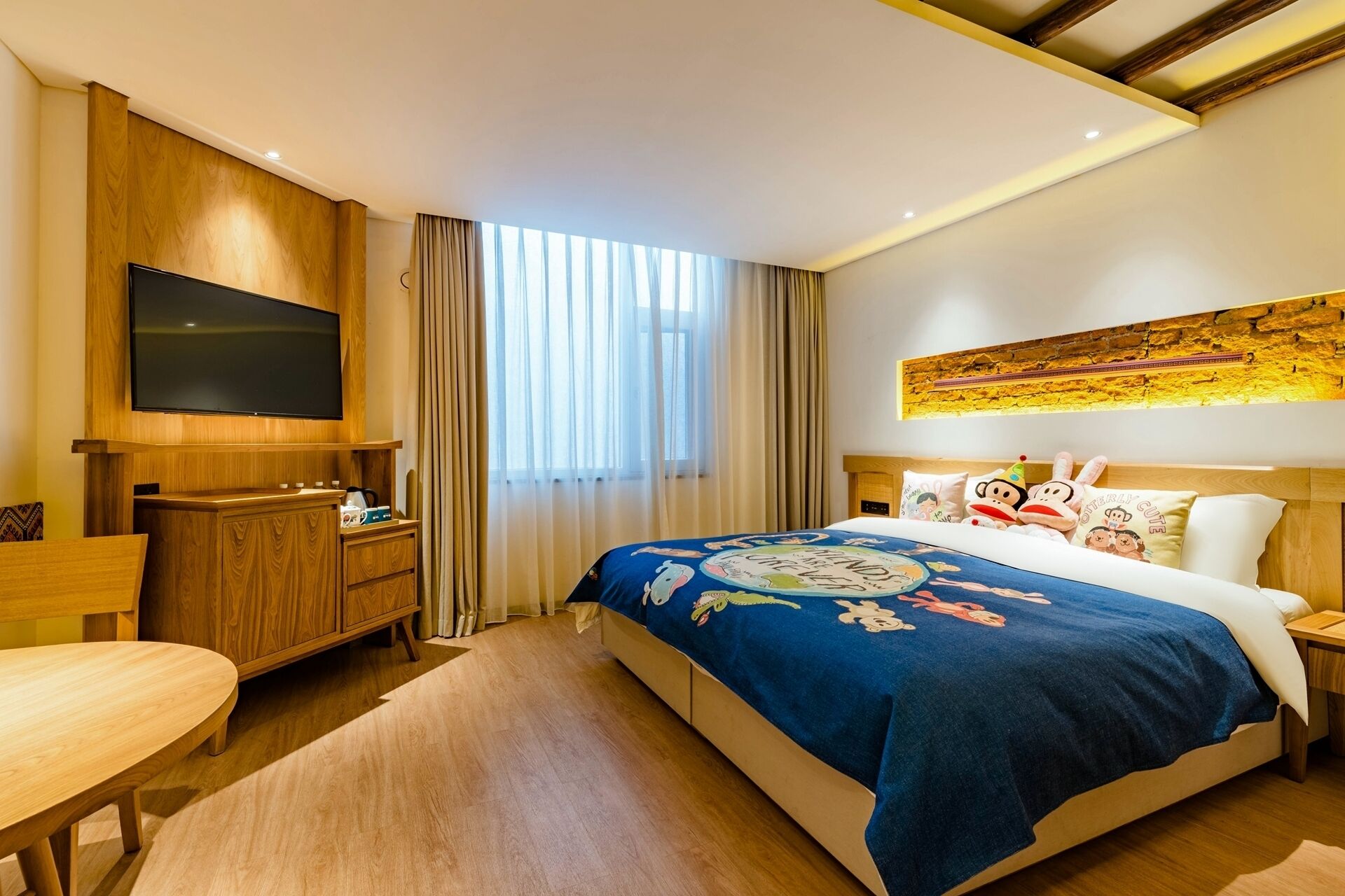 Familieværelse | Lydisolering, gratis Wi-Fi, sengetøj