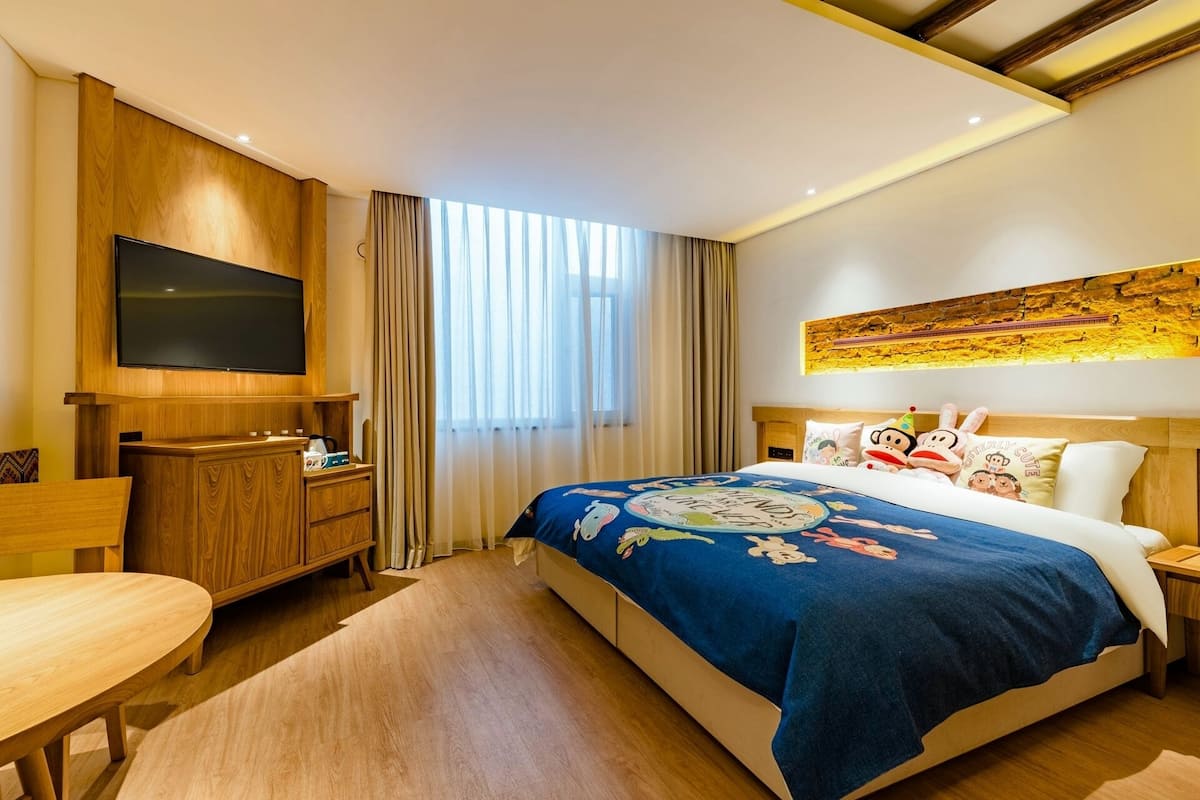 Familieværelse | Lydisolering, gratis Wi-Fi, sengetøj