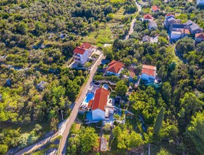 House | View from property - Elegant Coastal Retreat in Lukoran (Preko)