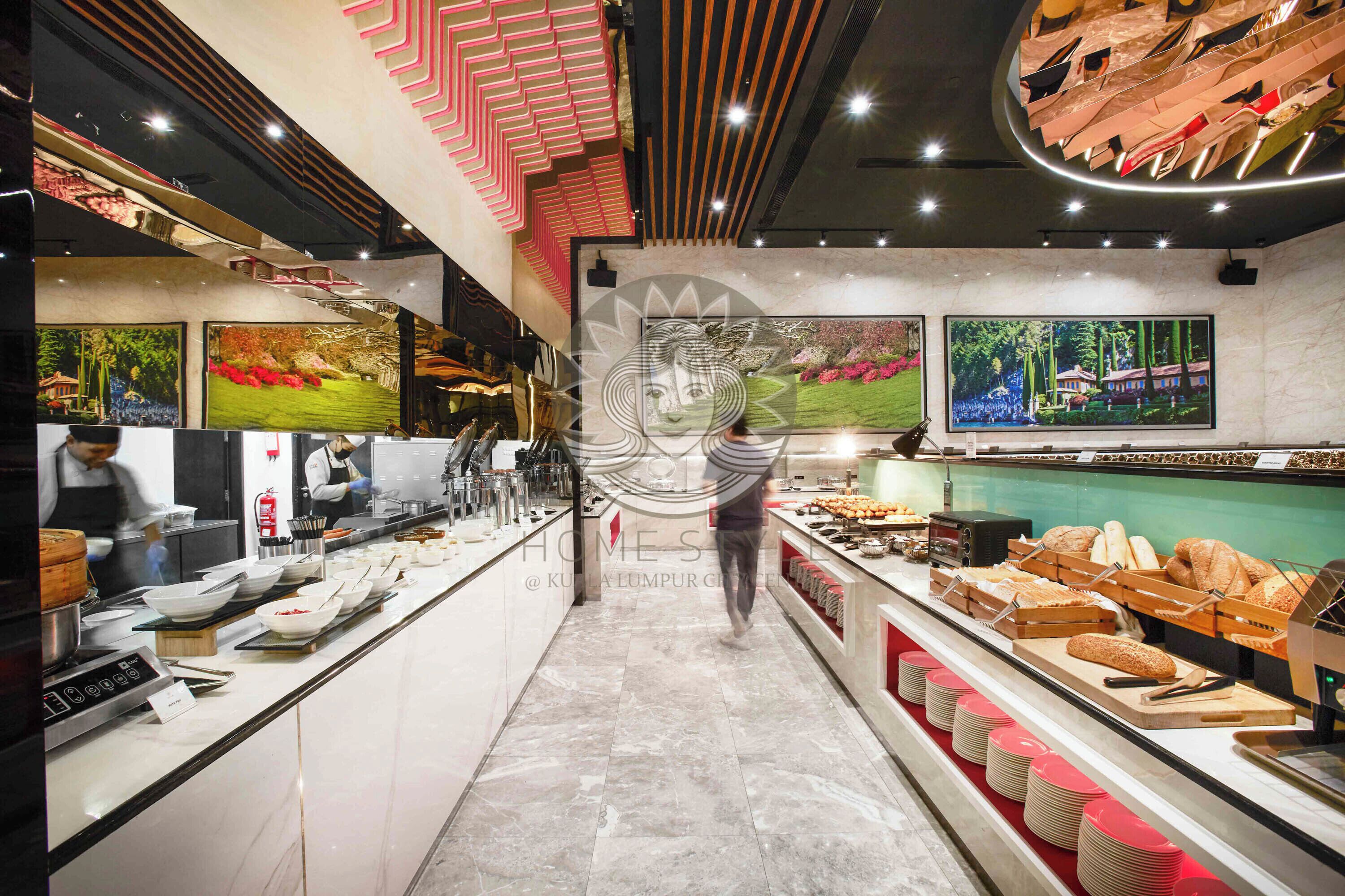 Daily buffet breakfast (MYR 55 per person)