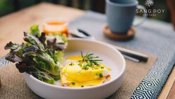 Petit déjeuner continental compris tous les jours