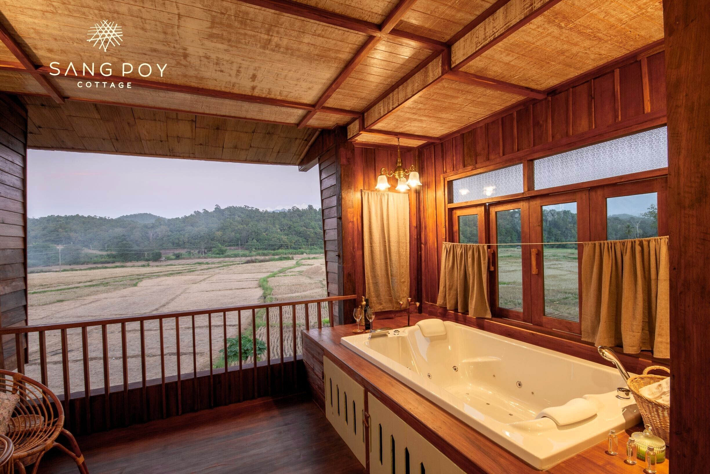 Romantisches Doppelzimmer, Bergblick | Eigener Whirlpool