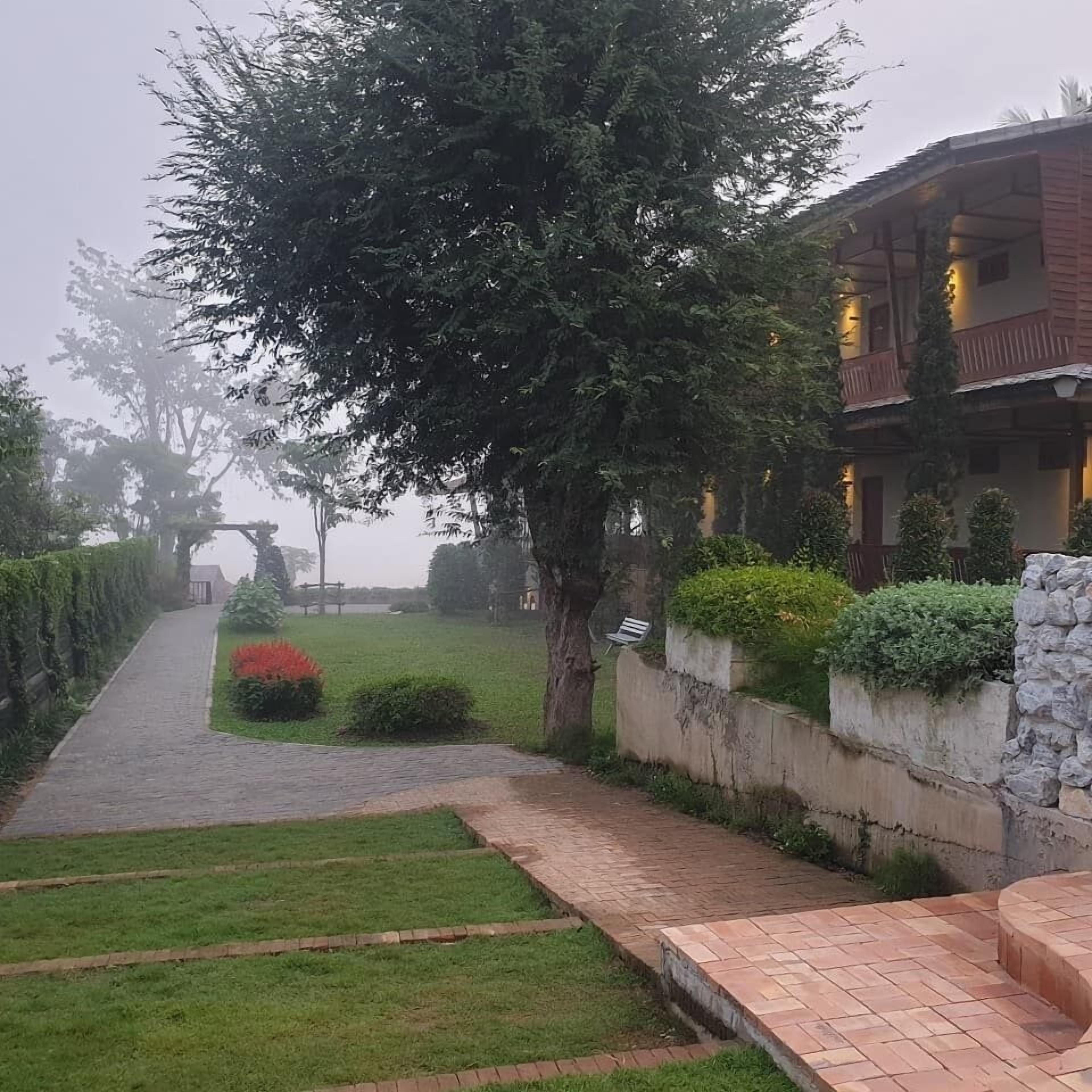 Entrada de la propiedad