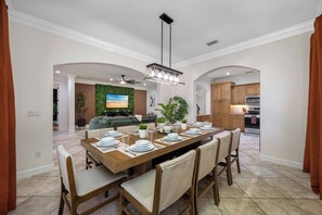 Dining - Lakehouse Escape|Pool|HotTub|Game Suite|Sleeps 20 (Tampa)