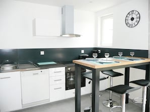 House | Private kitchen - Apartment in Lilia Near Kastell Ac"h Strand (Plouguerneau)