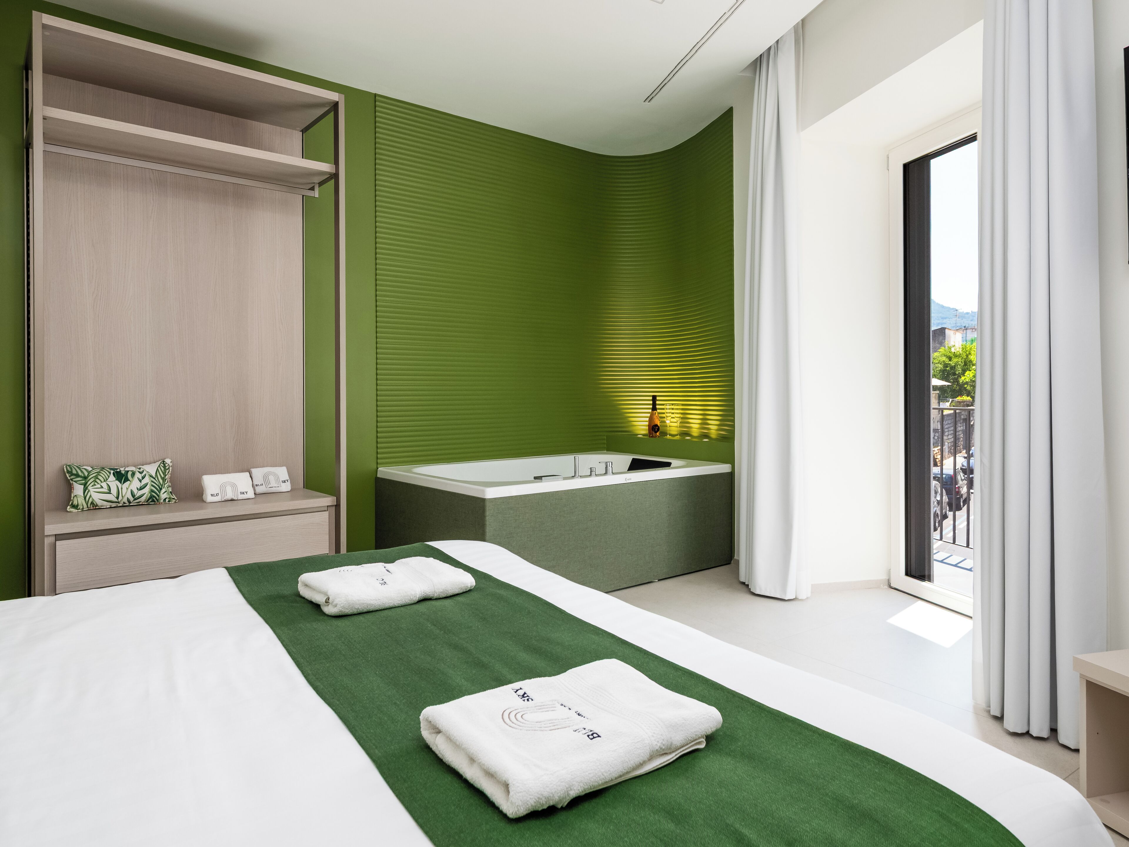 Luxury-Suite, Balkon, Stadtblick