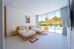 Villa, 4 Bedrooms, Private Pool, Pool View | View from room