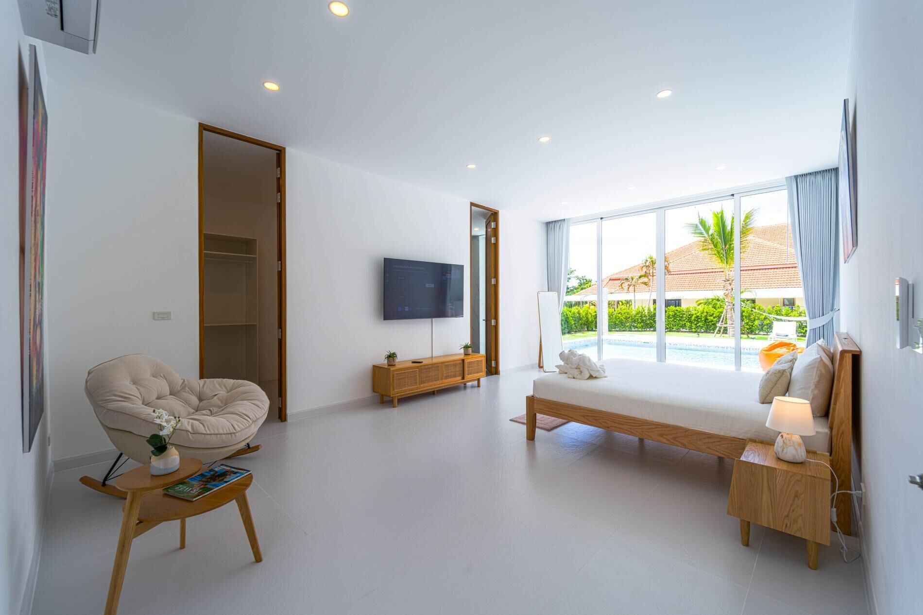 Villa, 4 Bedrooms, Private Pool, Pool View | In-room safe, blackout curtains, iron/ironing board, free WiFi