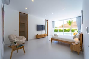 Villa, 4 Bedrooms, Private Pool, Pool View | In-room safe, blackout curtains, iron/ironing board, free WiFi - Modern Villa at Palm Hills GolfClub PH4B (Cha-am)