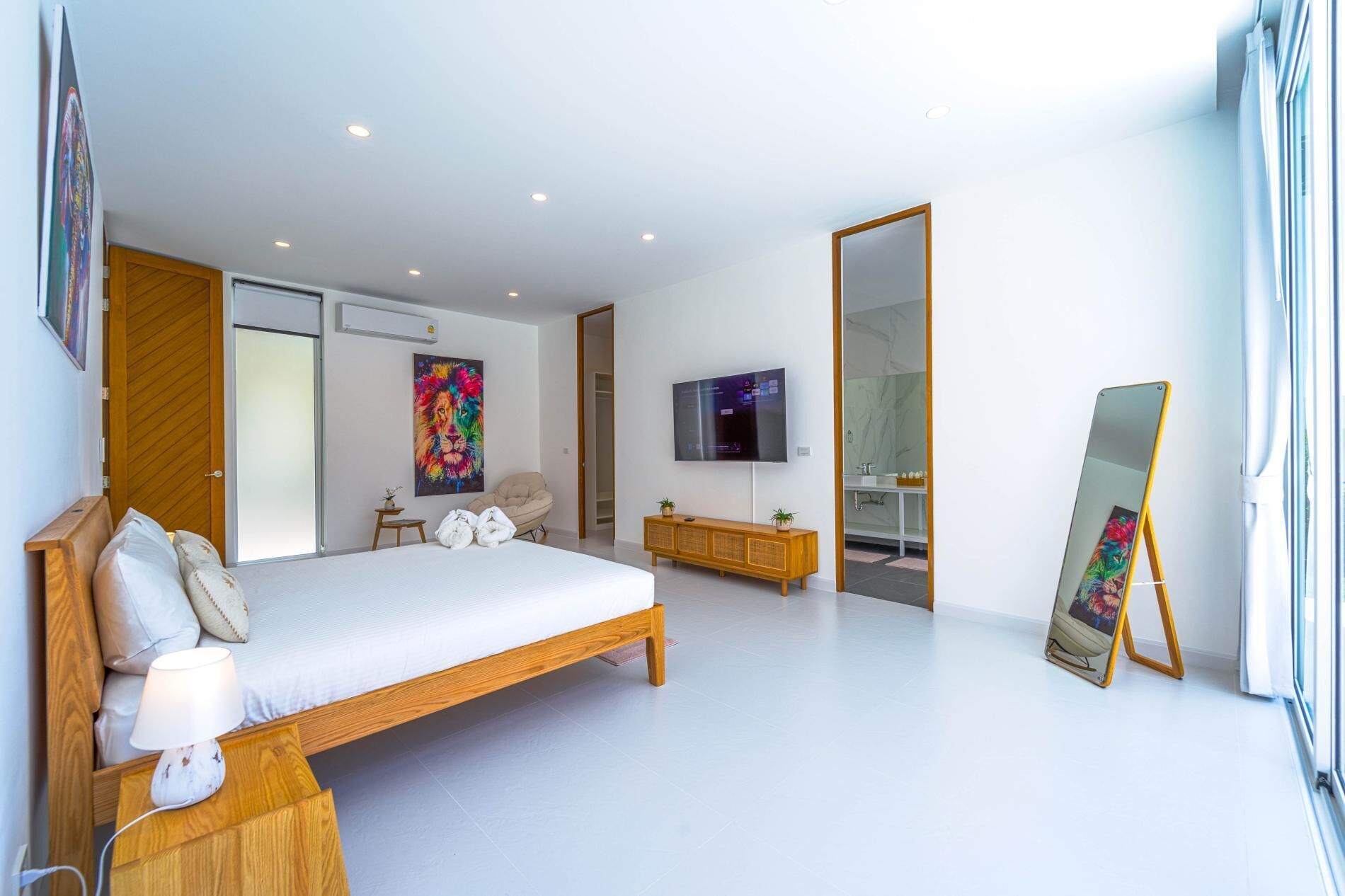 Villa, 4 Bedrooms, Private Pool, Pool View | In-room safe, blackout curtains, iron/ironing board, free WiFi