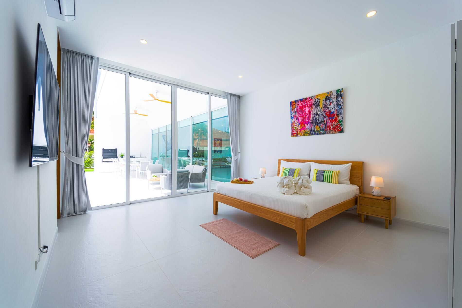 Villa, 4 Bedrooms, Private Pool, Pool View | In-room safe, blackout curtains, iron/ironing board, free WiFi