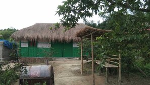 Majoituspaikan julkisivu