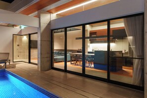 Villa, Poolblick | Terrasse/Patio