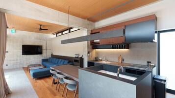 Villa, Pool View | Living area