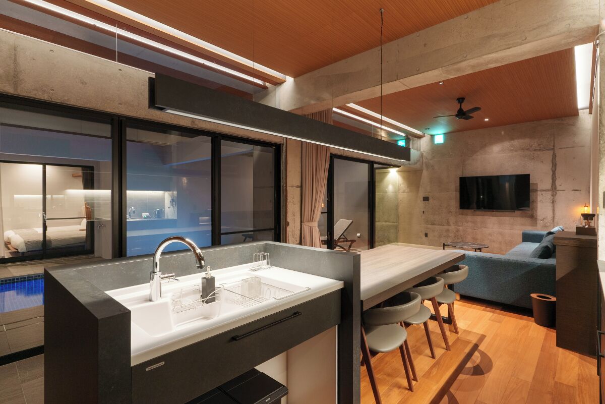 ヴィラ プールビュー | リビング エリア