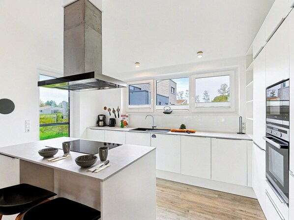 Microwave, oven, dishwasher, highchair