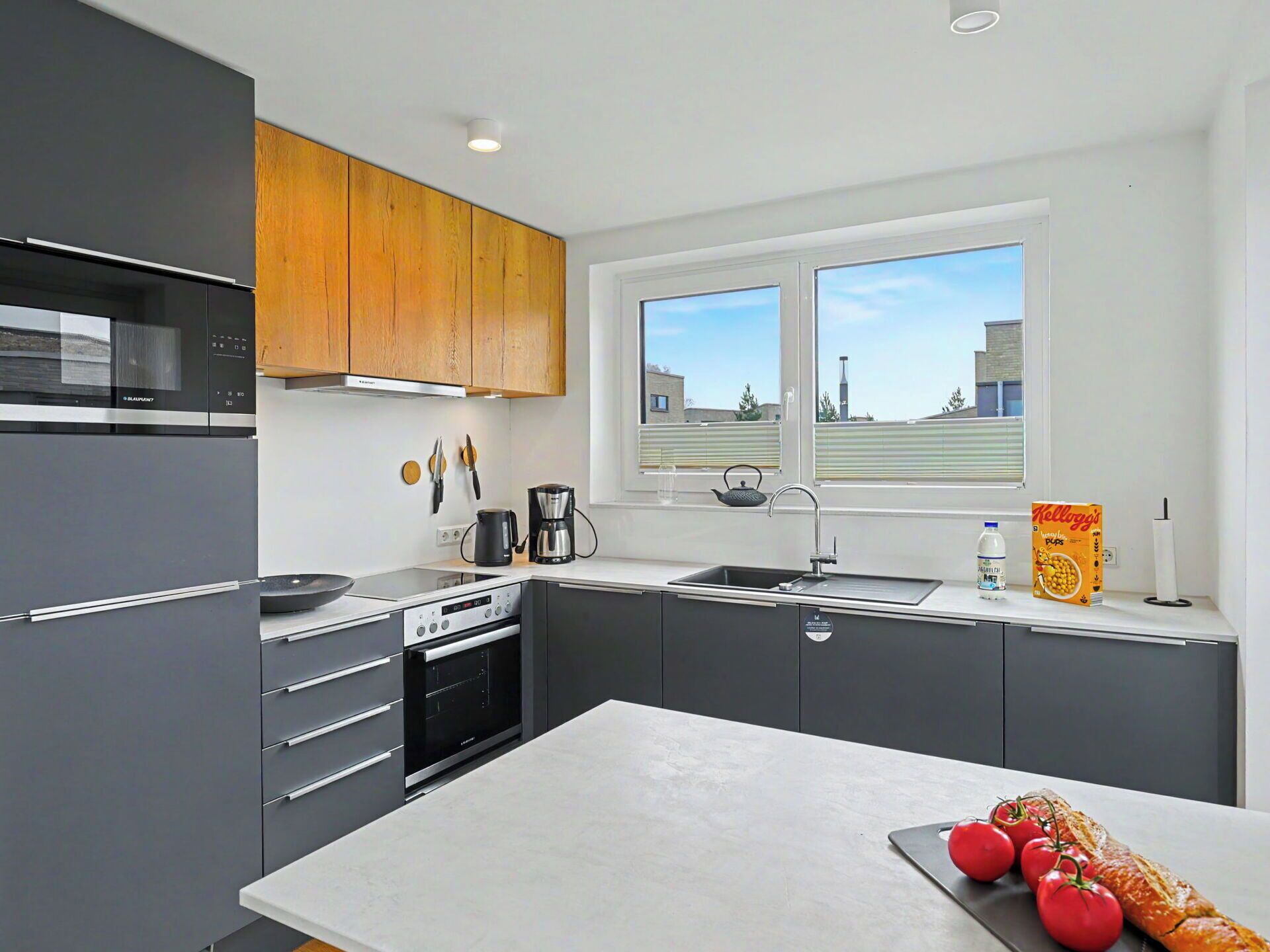 Cuisine, Appareil De Cuisine, Comptoir, Cabinetry, Principaux Appliance, Électroménager, Design Intérieur, Cuisinière, Sol, Evier