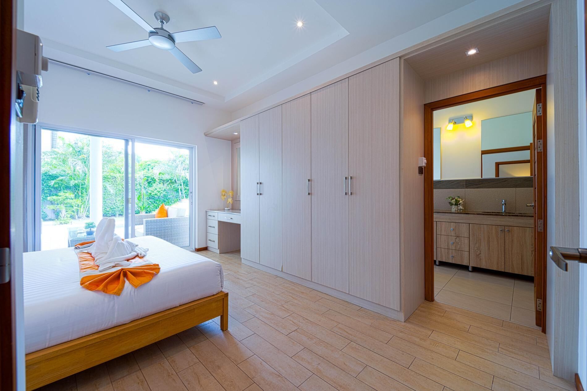 Villa, 4 habitaciones, piscina privada, vistas a la piscina | Vistas desde la habitación