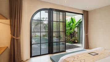 Luxury Villa, Balcony, Pool View | View from room