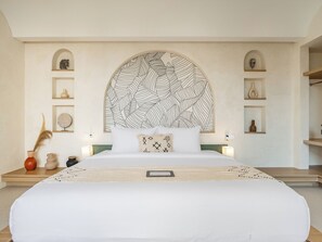 Villa Luxe, balcon, vue piscine | Coffres-forts dans les chambres, bureau, fer et planche à repasser