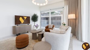 Living area - Vogue Emaar Beachfront Grand Blue Designed By Elie Saab (Dubai)
