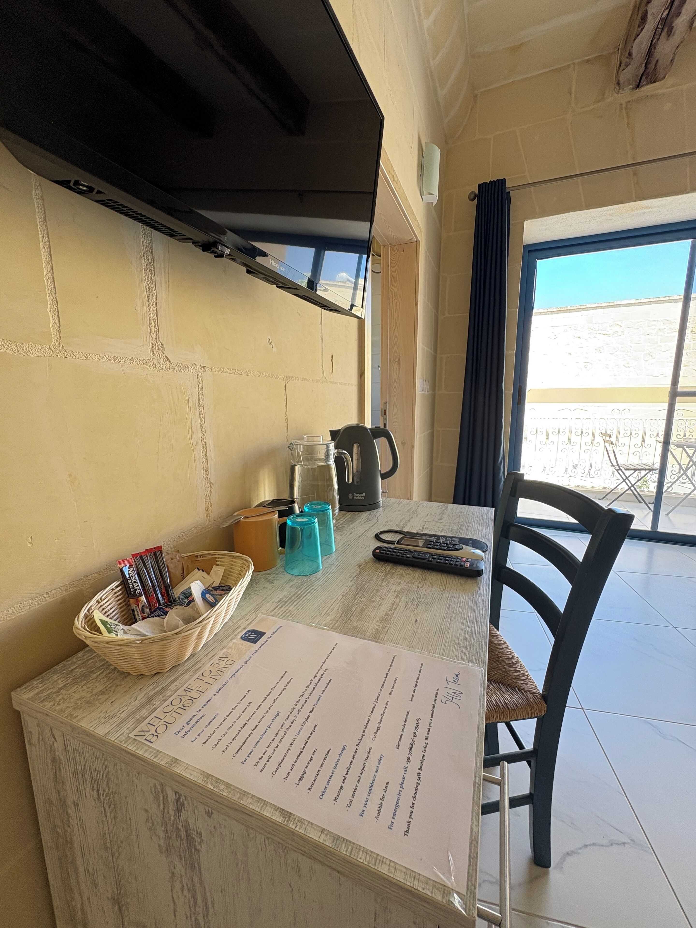 Comfort Double Room, Balcony | Coffee and/or coffee maker