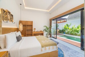 Villa, Pool View | View from room