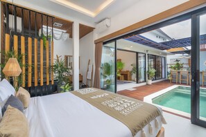 Villa, Pool View | In-room safe, iron/ironing board, free WiFi