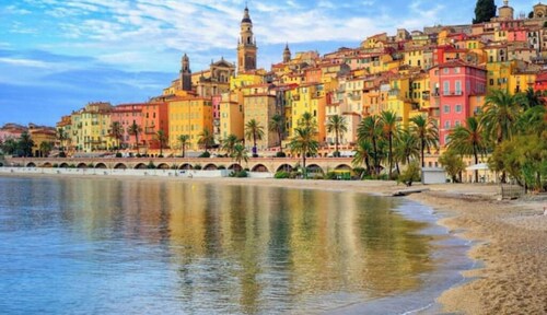 Charmant appartement de village Medieval rénové T2, 7km de Menton et ses plages