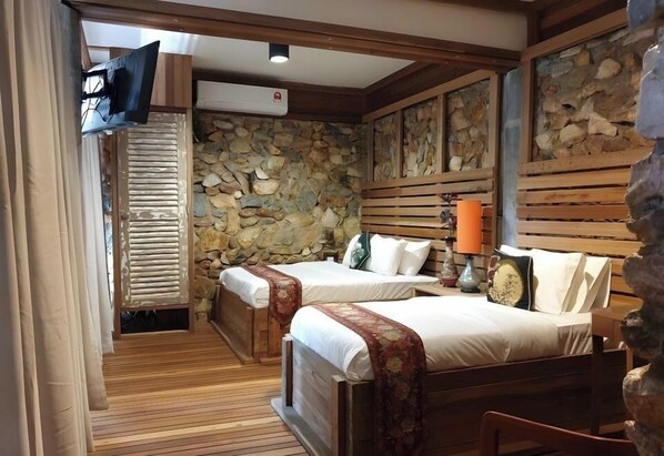 豪華客房 | 遮光布/窗簾、熨斗/熨衣板、免費無線上網