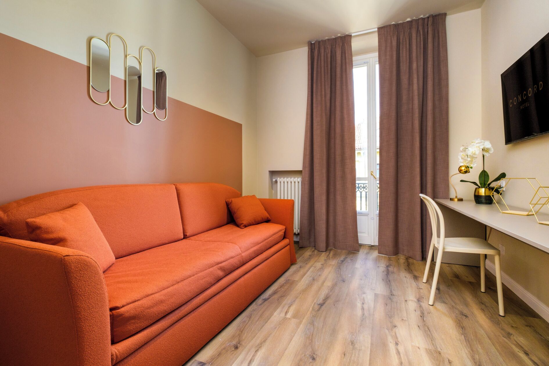 Suite exclusiva | Área de sala de estar