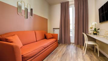 Suite exclusiva | Área de sala de estar