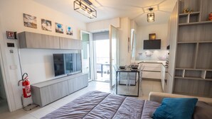 1 Schlafzimmer, Bügeleisen/Bügelbrett, kostenloses WLAN, Bettwäsche